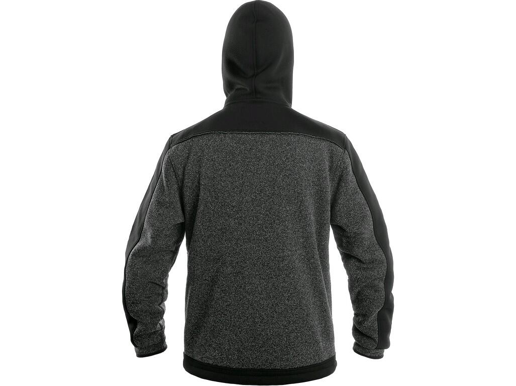 Bunda CXS INDIANAPOLIS, pánská, šedo - černo - oranžová, vel. 3XL
